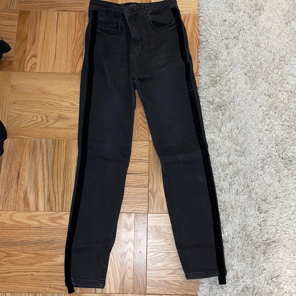 Zara black jeans size 6